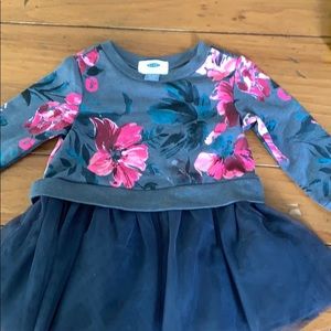 Poofy sweatshirt dress